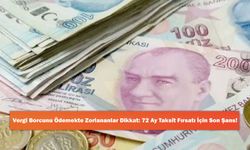 Vergi Borcunu Ödemekte Zorlananlar Dikkat: 72 Ay Taksit Fırsatı İçin Son Şans!