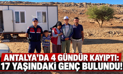Antalya’da 4 gündür kayıptı: 17 yaşındaki genç bulundu!