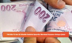 700 Bin TL’nin 32 Günlük Getirisi Şaşırttı: Mevduat Kazancı Ortaya Çıktı!