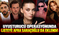 Uyuşturucu operasyonunda listeye Afra Saracoğlu'da eklendi!