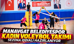 Manavgat Belediyespor Kadın Voleybol Takımı sezona iddialı hazırlanıyor