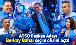 ATSO Başkan Adayı Berkay Bahar seçim ofisini açtı!