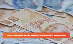 Emekli ve Memurun Gözü Bu Rakamda: Ocak Zammı İçin 4 Farklı Hesap!