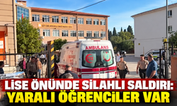 Lise önünde silahlı saldırı: Yaralı öğrenciler var