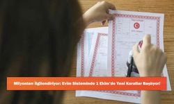 Milyonları İlgilendiriyor: Evim Sisteminde 1 Ekim’de Yeni Kurallar Başlıyor!