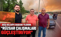 Aksu Belediye Başkanı Yıldırım: "Rüzgar çalışmaları güçleştiriyor"
