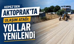 Kepez’den Aktoprak’ta ulaşım atağı: Yollar yenilendi