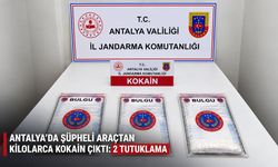 Antalya’da şüpheli araçtan kilolarca kokain çıktı: 2 kişi tutuklandı