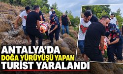 Antalya’da doğa yürüyüşü yapan turist yaralandı