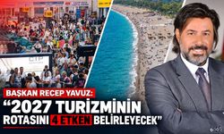 Başkan Recep Yavuz: "2027 turizminin rotasını 4 etken belirleyecek"