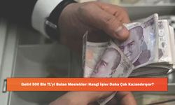 Geliri 500 Bin TL’yi Bulan Meslekler: Hangi İşler Daha Çok Kazandırıyor?