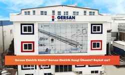 Gersan Elektrik Kimin? Gersan Elektrik Hangi Ülkenin? Boykot mu?