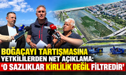 Boğaçayı tartışmasına yetkililerden net açıklama: "O sazlıklar kirlilik değil filtredir"