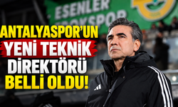 Antalyaspor'un yeni teknik direktörü belli oldu!