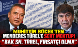 Muhittin Böcek'ten Menderes Türele sert mektup! "Bak Sn. Türel, fırsatçı olma"