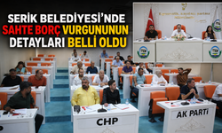 Serik Belediyesi'nde sahte borç vurgununun detayları belli oldu