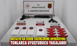 Antalya'da zehir tacirlerine operasyon: Tonlarca uyuşturucu yakalandı