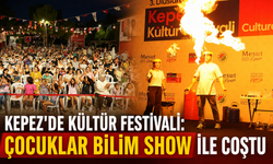 Kepez'de kültür festivali: Çocuklar bilim ile coştu