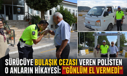 Sürücüye bulaşık cezası veren polisten o anların hikayesi: "Gönlüm el vermedi"