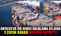 Antalya'da sığ denize balıklama atlayan 3 çocuk babası hayatını kaybetti