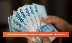 SGK Hizmet Dökümünüze Baktınız mı? Karşınıza Çıkan 3 Harfe Dikkat!