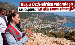 Büşra Özdemir'den vatandaşa su müjdesi: "50 yıllık sorunu çözeceğiz!"
