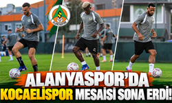 Alanyaspor’da Kocaelispor mesaisi sona erdi!