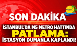 İstanbul'da M5 metro hattında patlama: İstasyon dumanla kaplandı!