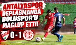 Antalyaspor deplasmanda Boluspor'u mağlup etti!