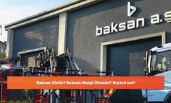 Baksan Kimin? Baksan Hangi Ülkenin? Boykot mu?