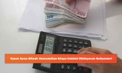 Kasım Ayına Dikkat: Akaryakıttan Kiraya Cebinizi Etkileyecek Gelişmeler!