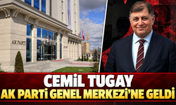 Cemil Tugay AK Parti Genel Merkezi’ne geldi