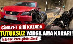 Cinayet gibi kazada tutuksuz yargılama kararı: İşte feci kaza görüntüleri!