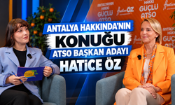 ATSO Başkan Adayı Hatice Öz, AHK TV’ye konuk oldu