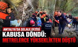 Antalya’da şelale gezisi kabusa döndü: Metrelerce yükseklikten düştü