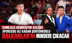 Kumluca Demirspor Kulübü sporcusu Ali Kağan Şentürkoğlu Balkanlar'da mindere çıkacak