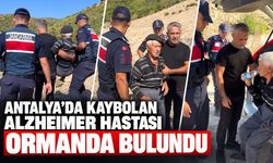 Antalya’da kaybolan Alzheimer hastası ormanda bulundu