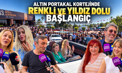 Altın Portakal kortejinde renkli ve yıldız dolu başlangıç