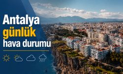 Antalya günlük hava durumu - 30.10.2026
