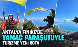 Antalya Finike’de yamaç paraşütüyle turizme yeni rota