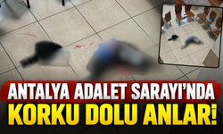 Antalya Adalet Sarayı'nda korku dolu anlar! İntihar girişiminde bulundu