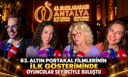 63. Altın Portakal filmlerinin ilk gösteriminde oyuncular seyirciyle buluştu