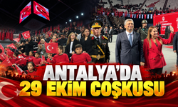 Antalya'da 29 Ekim coşkusu