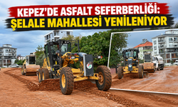 Kepez'de asfalt seferberliği: Şelale Mahallesi yenileniyor
