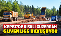 Kepez'de riskli güzergâh güvenliğe kavuşuyor
