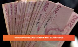 Memurun Gelirini Artıracak Teklif: Yılda 2 Kez İkramiye!
