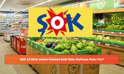 ŞOK 10 Ekim Aktüel Ürünleri Belli Oldu: Raflarda Neler Var?