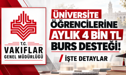 Üniversite öğrencilerine aylık 4 bin TL burs desteği! İşte detaylar