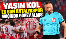 Yasin Kol en son Antalyaspor maçında görev almış!