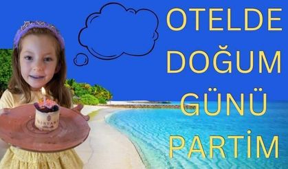 Duru ve Doruk: Nirvana Dolce Vita otelde doğum günü kutladı.